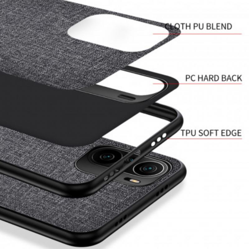 Cover Xiaomi Mi 11i 5G Stoftekstur