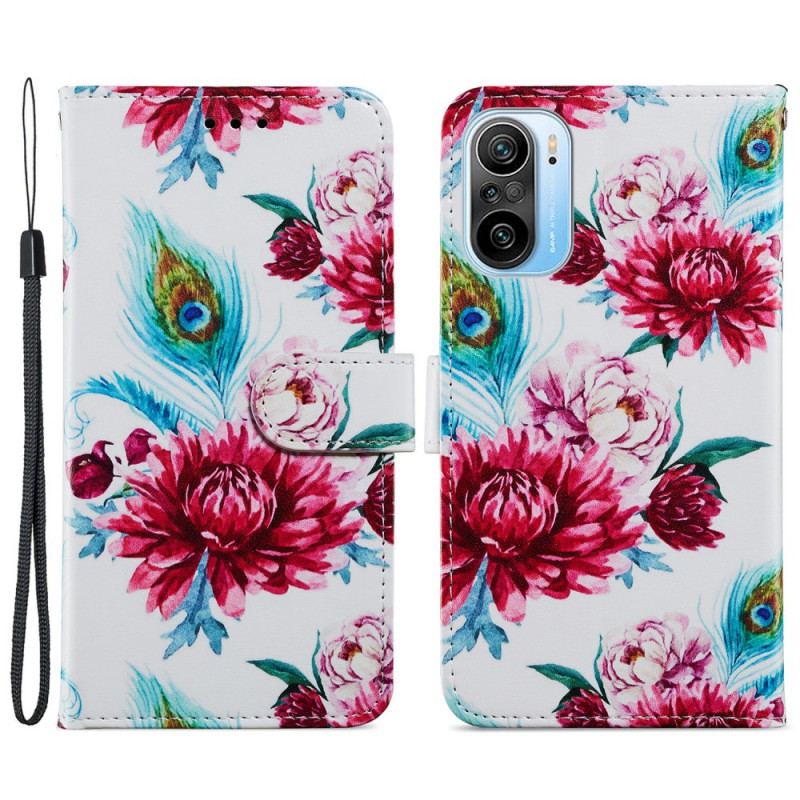 Flip Cover Xiaomi Mi 11i 5G Intense Blomster