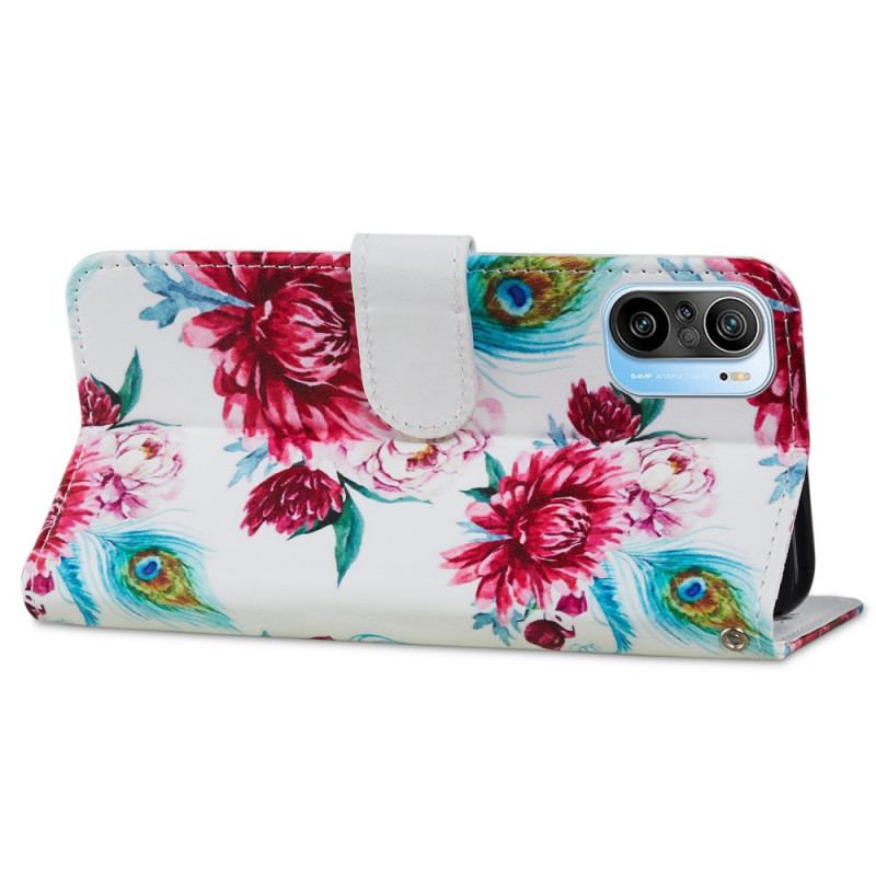 Flip Cover Xiaomi Mi 11i 5G Intense Blomster