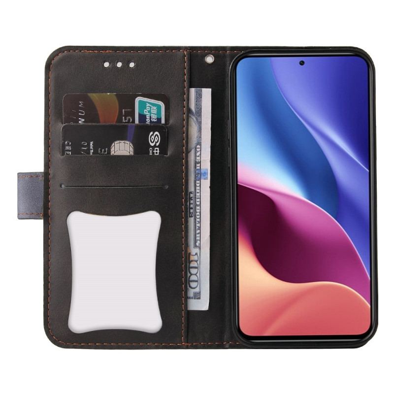 Flip Cover Xiaomi Mi 11i 5G Tofarvet Design