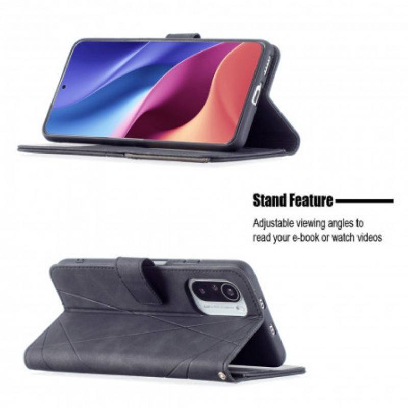 Flip Cover Xiaomi Mi 11i 5G Trekant Binfen Farve