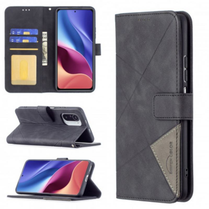 Flip Cover Xiaomi Mi 11i 5G Trekant Binfen Farve