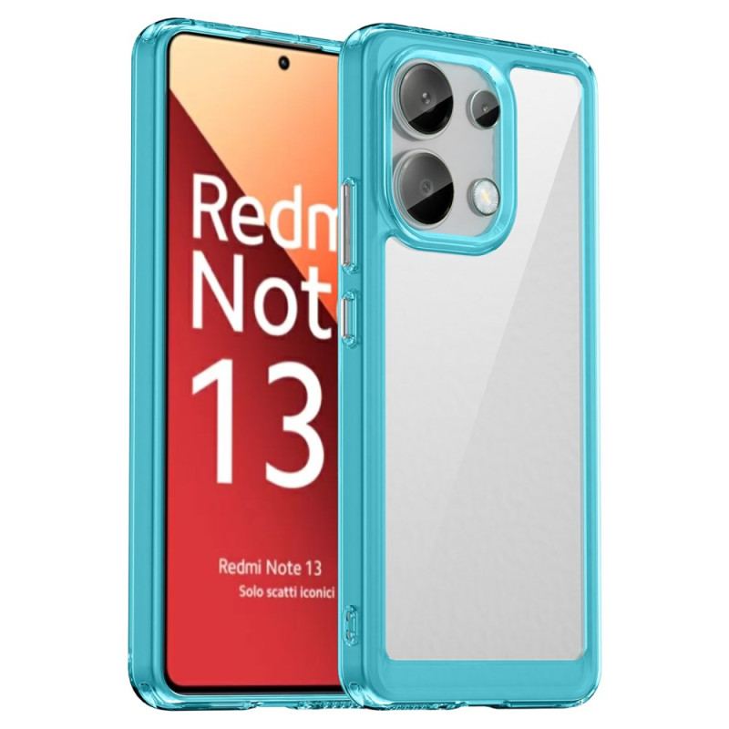 Cover Til Xiaomi Redmi Note 13 4g Hybridfarvede Kanter