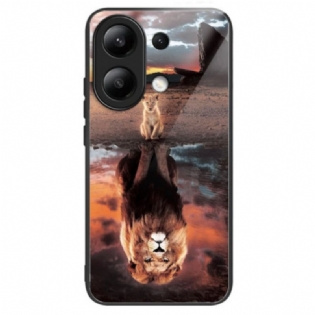 Cover Xiaomi Redmi Note 13 4g Lionceau Dream Hærdet Glas