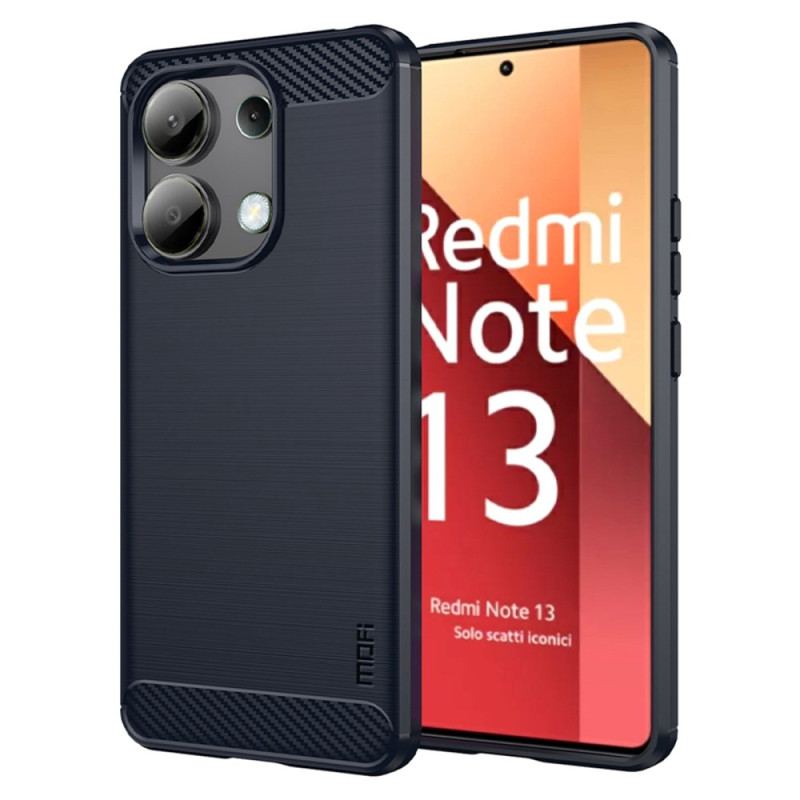 Cover Xiaomi Redmi Note 13 4g Mofi Børstet Kulfiber