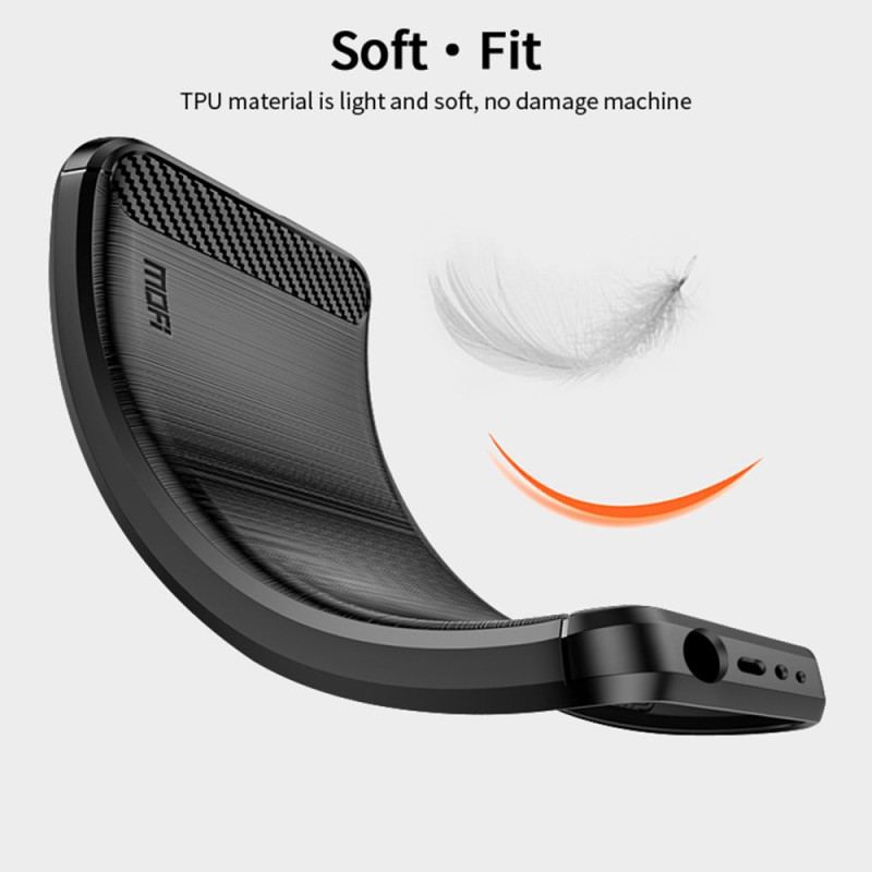 Cover Xiaomi Redmi Note 13 4g Mofi Børstet Kulfiber