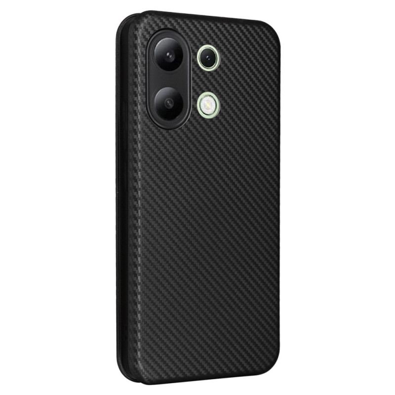 Flip Cover Til Xiaomi Redmi Note 13 4g Kulfiber