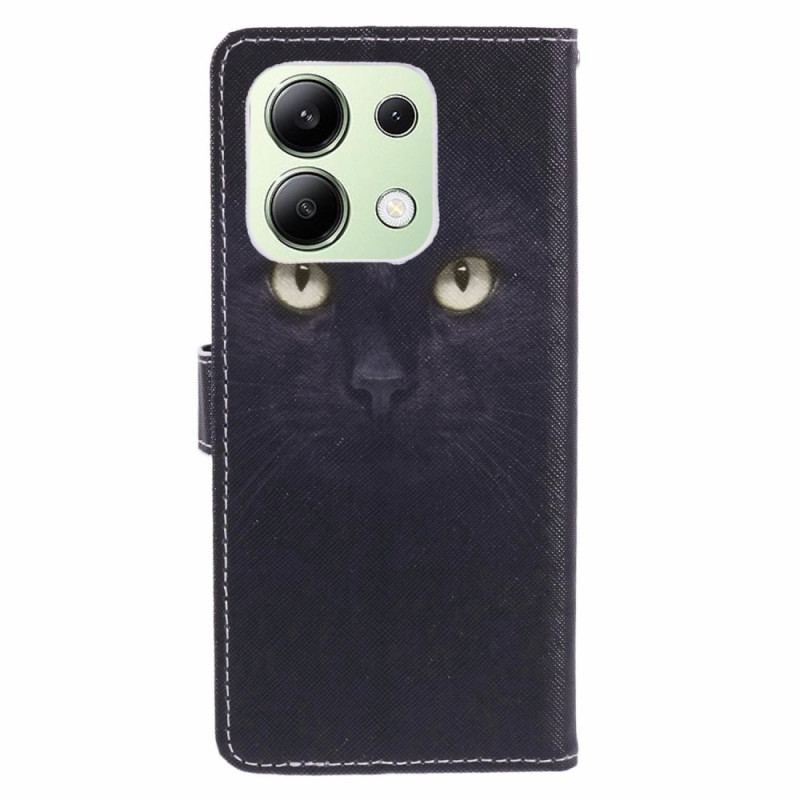 Flip Cover Til Xiaomi Redmi Note 13 4g Strappy Cat Eyes