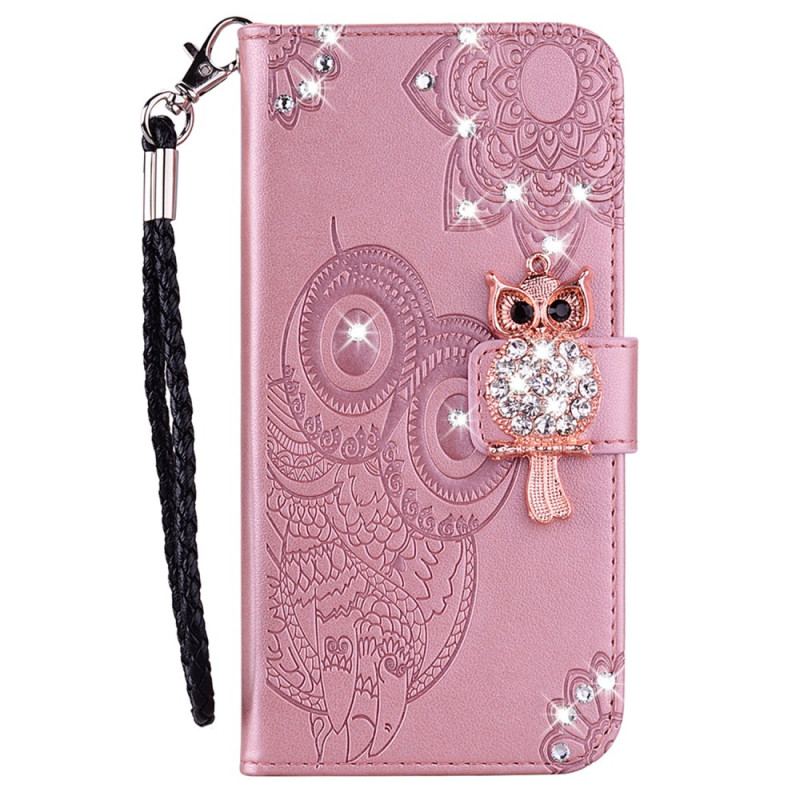 Flip Cover Til Xiaomi Redmi Note 13 4g Ugle Charm