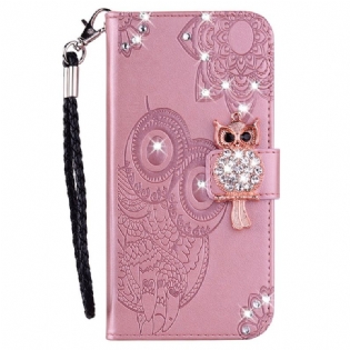 Flip Cover Til Xiaomi Redmi Note 13 4g Ugle Charm