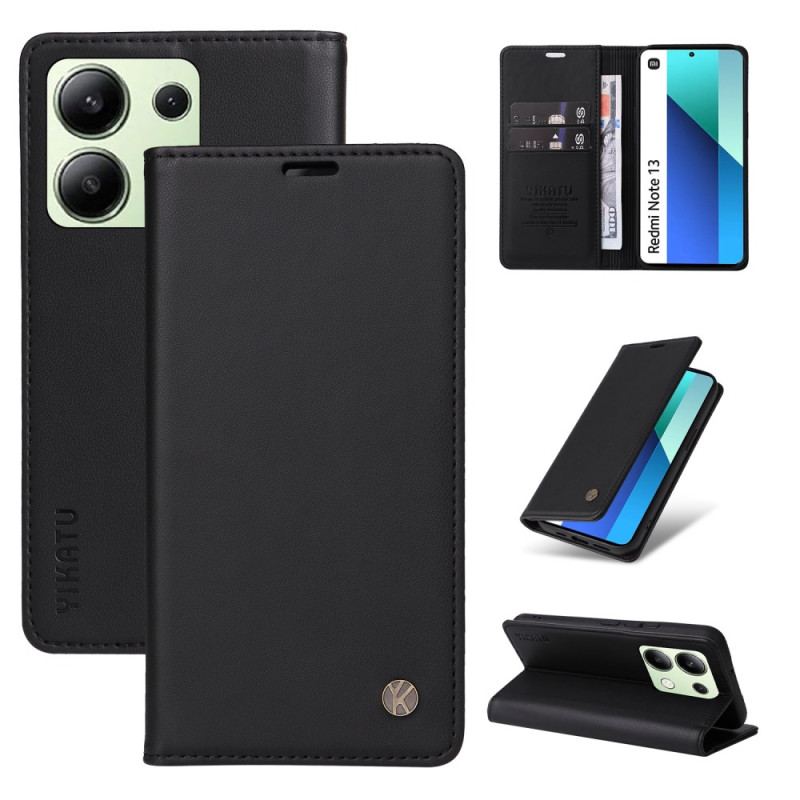 Flip Cover Xiaomi Redmi Note 13 4g Kunstlæderyikatu