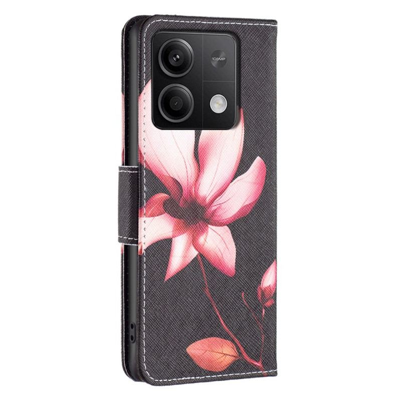 Flip Cover Xiaomi Redmi Note 13 4g Lotus