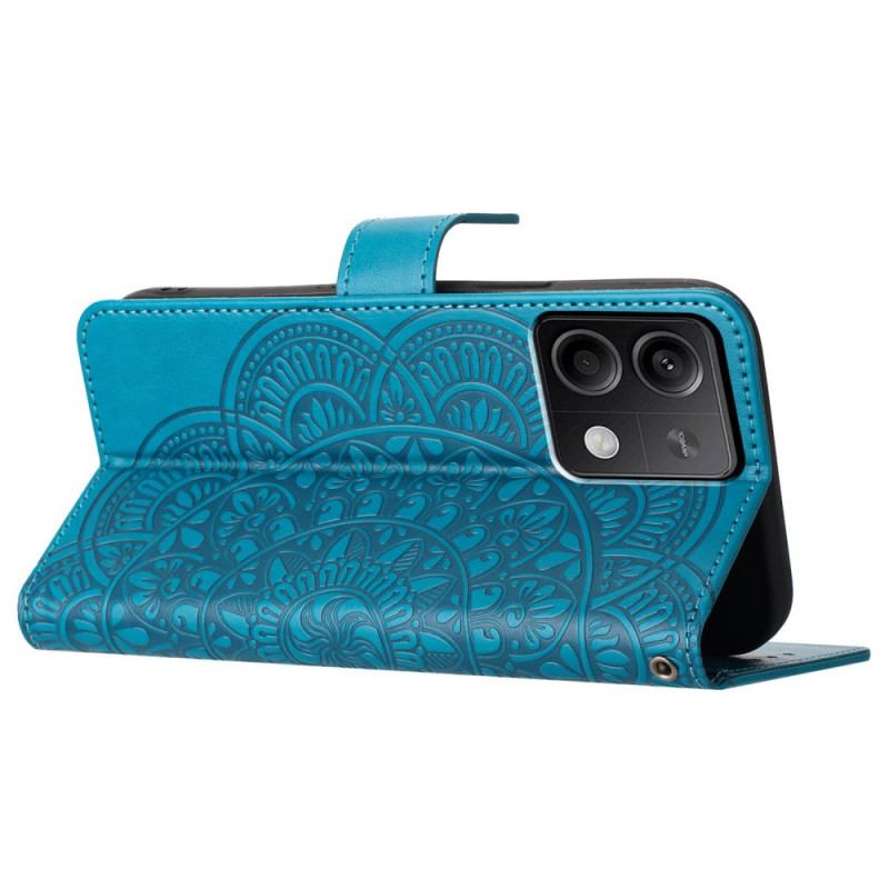 Flip Cover Xiaomi Redmi Note 13 4g Mandala Print Med Rem