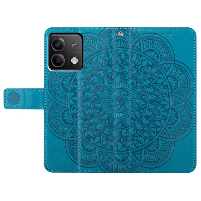 Flip Cover Xiaomi Redmi Note 13 4g Mandala Print Med Rem