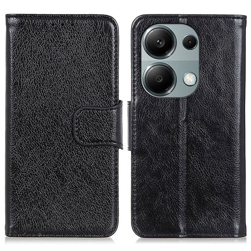 Flip Cover Xiaomi Redmi Note 13 4g Nappa Tekstur