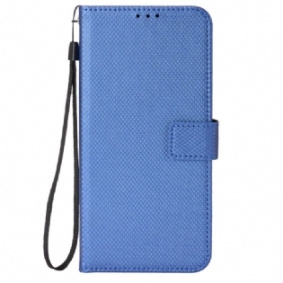 Flip Cover Xiaomi Redmi Note 13 4g Strappy Præget Tekstur