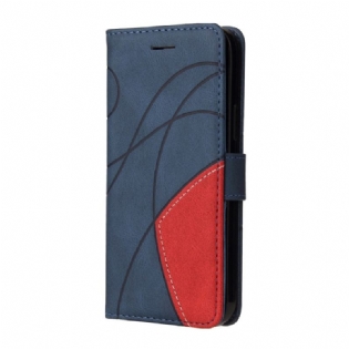 Flip Cover Xiaomi Redmi Note 13 4g Tofarvet Zig-zag