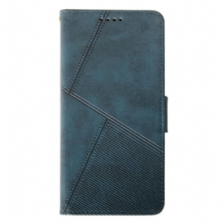 Læder Cover Xiaomi Redmi Note 13 4g Idewei Linjer