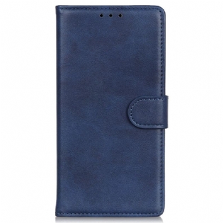 Læder Cover Xiaomi Redmi Note 13 4g Telefon Etui Mat Kunstlæder