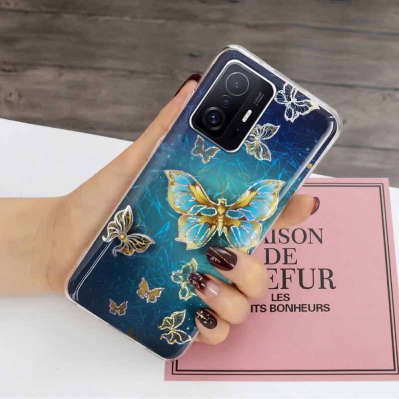 Cover Xiaomi 11T / 11T Pro Design Sommerfugle