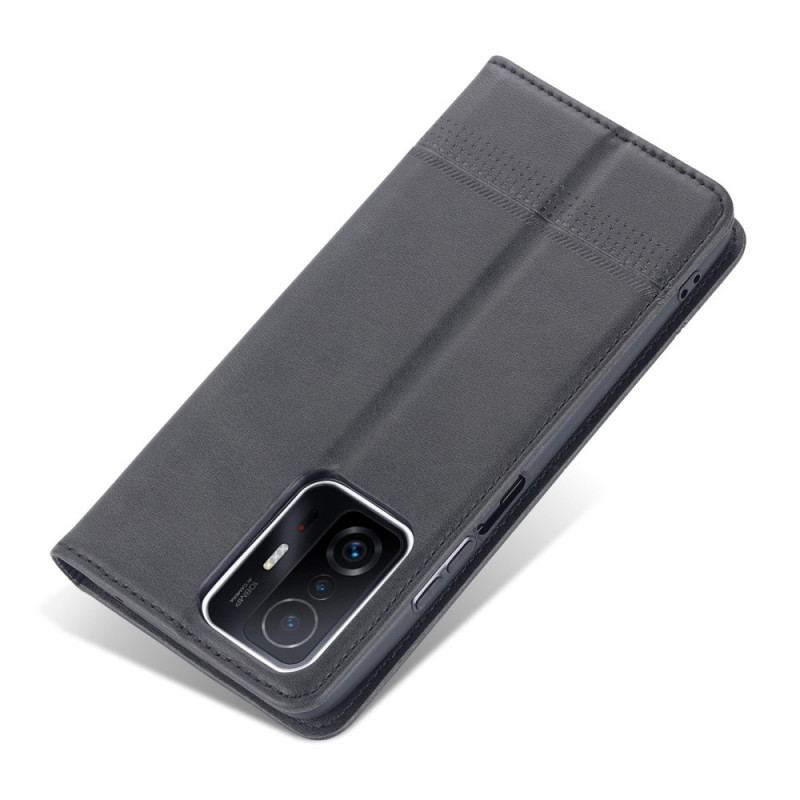 Cover Xiaomi 11T / 11T Pro Flip Cover Azns Imiteret Læder