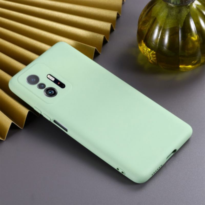 Cover Xiaomi 11T / 11T Pro Flydende Silikone Med Snor