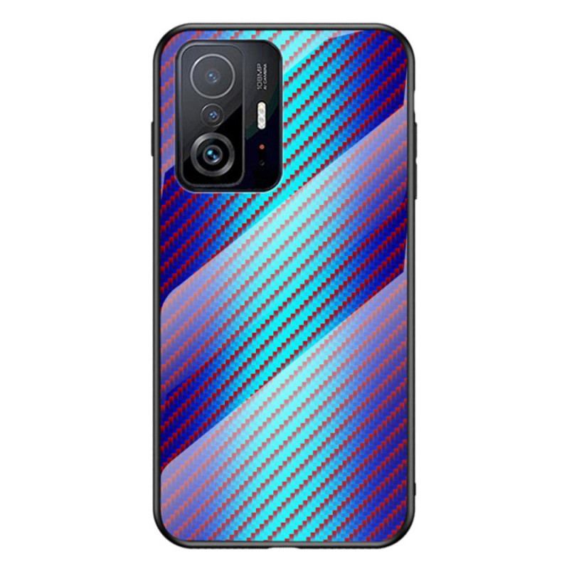 Cover Xiaomi 11T / 11T Pro Kulfiber Hærdet Glas