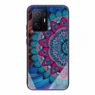 Cover Xiaomi 11T / 11T Pro Mandala Hærdet Glas