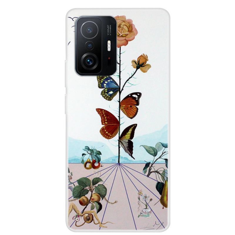 Cover Xiaomi 11T / 11T Pro Naturens Sommerfugle