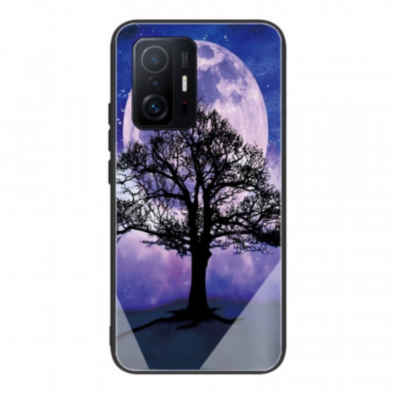 Cover Xiaomi 11T / 11T Pro World Tree Hærdet Glas