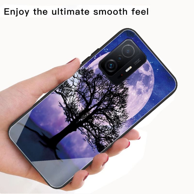 Cover Xiaomi 11T / 11T Pro World Tree Hærdet Glas