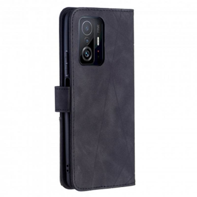 Flip Cover Xiaomi 11T / 11T Pro Binfen Farvetrekanter