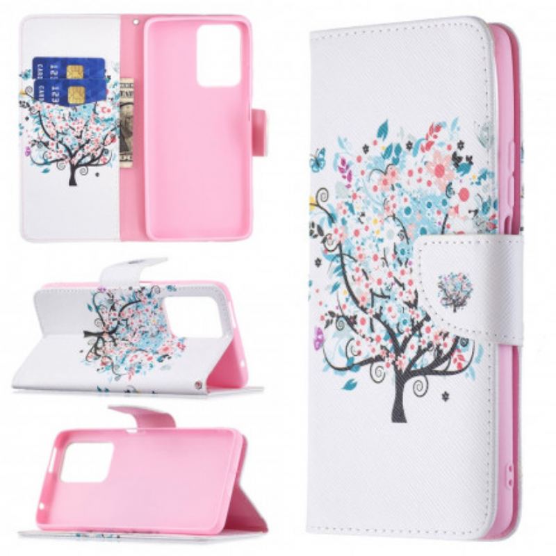 Flip Cover Xiaomi 11T / 11T Pro Blomstret Træ