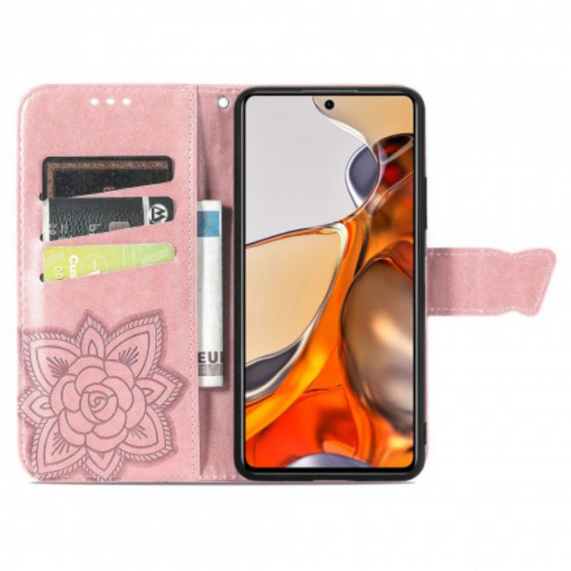 Flip Cover Xiaomi 11T / 11T Pro Halve Sommerfugle