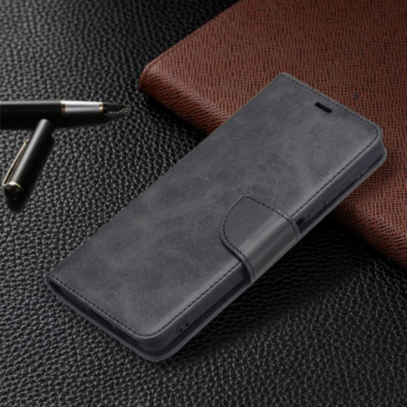 Flip Cover Xiaomi 11T / 11T Pro Læder Cover Glat Flap Skrå