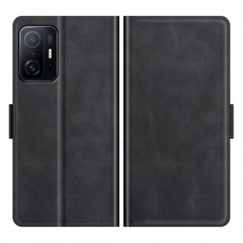 Flip Cover Xiaomi 11T / 11T Pro Læder Cover Klassisk Dobbeltklap