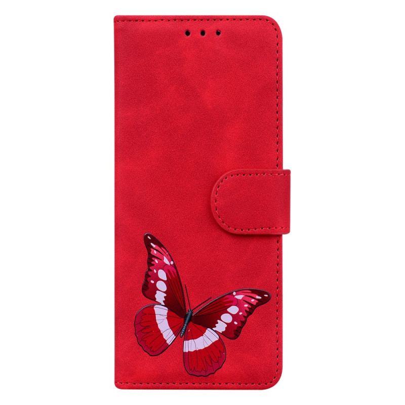 Flip Cover Xiaomi 11T / 11T Pro Skin-touch Butterfly