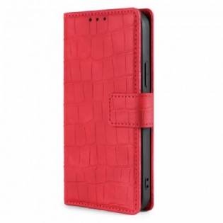 Flip Cover Xiaomi 11T / 11T Pro Skin-touch Krokodille