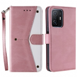 Flip Cover Xiaomi 11T / 11T Pro Skin-touch-sømme