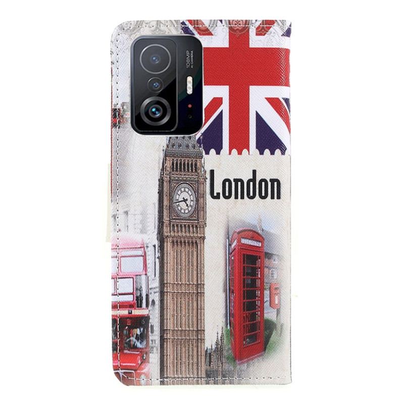 Læder Cover Xiaomi 11T / 11T Pro London Liv