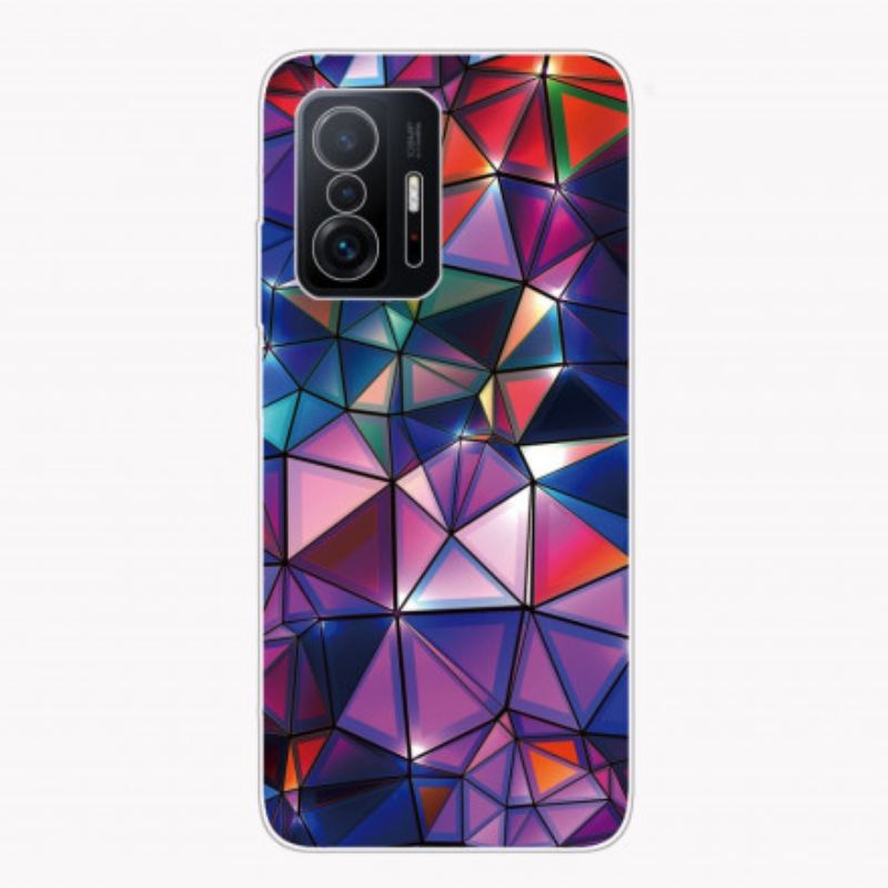 Mobilcover Xiaomi 11T / 11T Pro Fleksibel Geometri