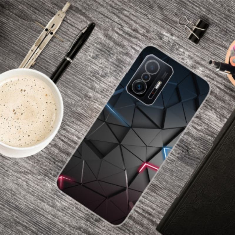 Mobilcover Xiaomi 11T / 11T Pro Fleksibel Geometri