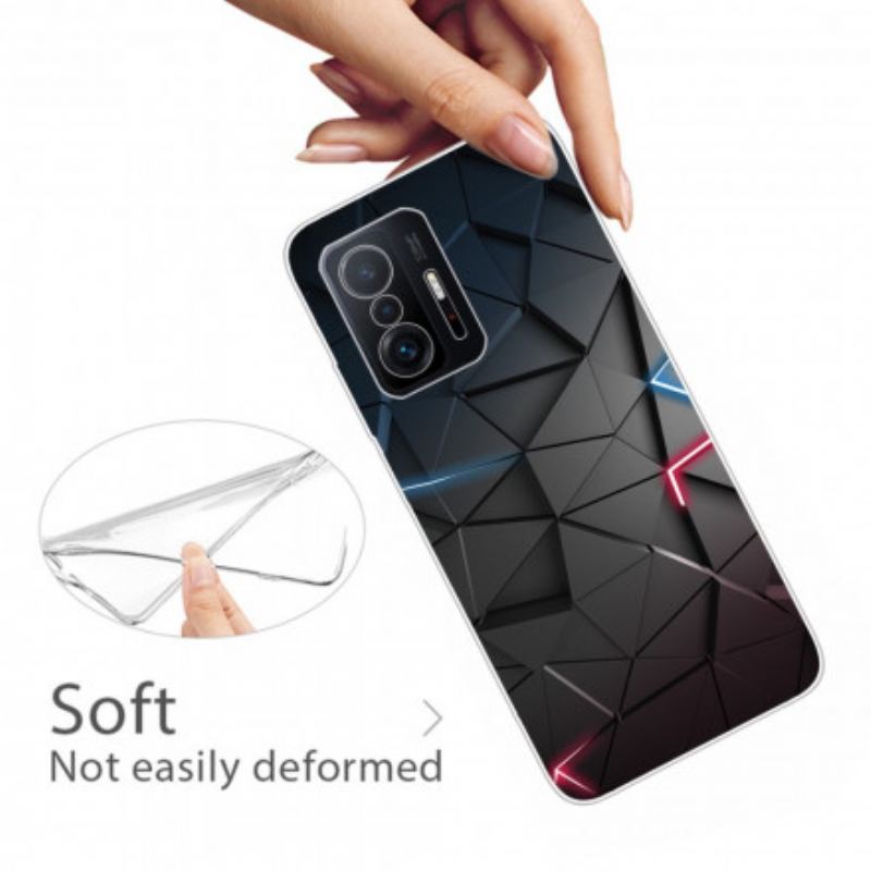 Mobilcover Xiaomi 11T / 11T Pro Fleksibel Geometri