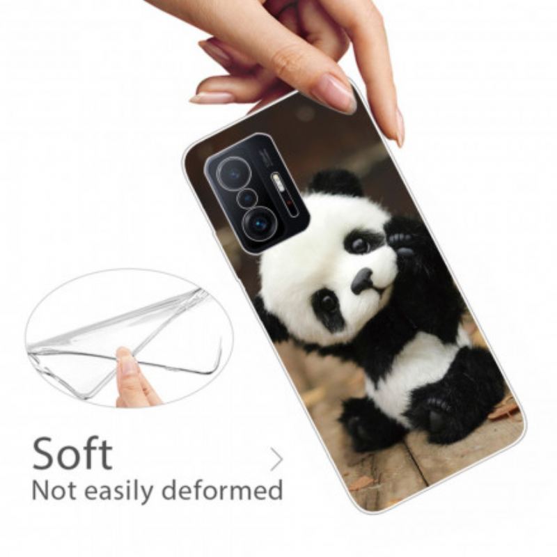 Mobilcover Xiaomi 11T / 11T Pro Fleksibel Panda