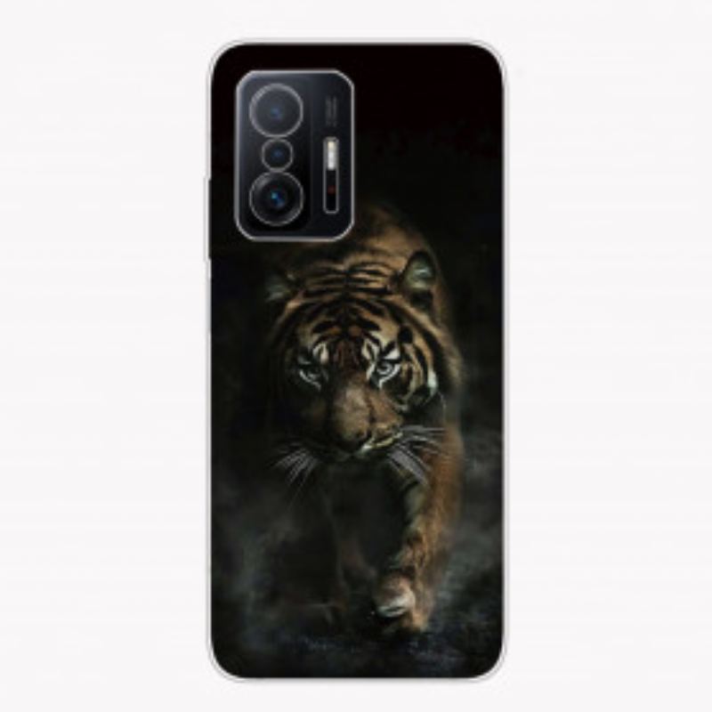 Mobilcover Xiaomi 11T / 11T Pro Fleksibel Tiger