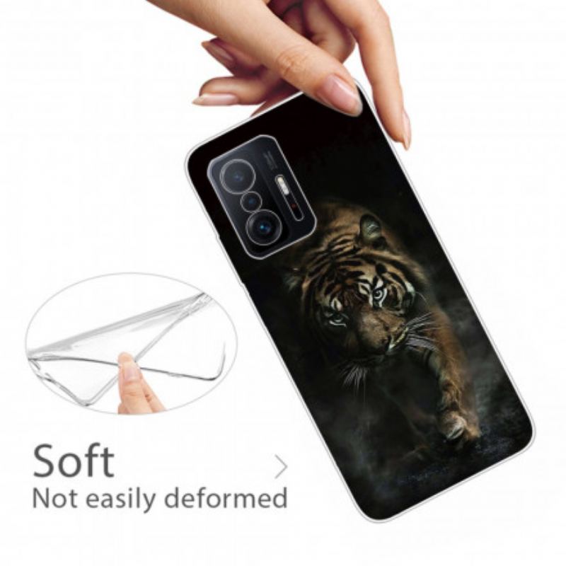 Mobilcover Xiaomi 11T / 11T Pro Fleksibel Tiger