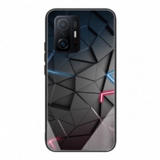 Mobilcover Xiaomi 11T / 11T Pro Hærdet Glas Geometri