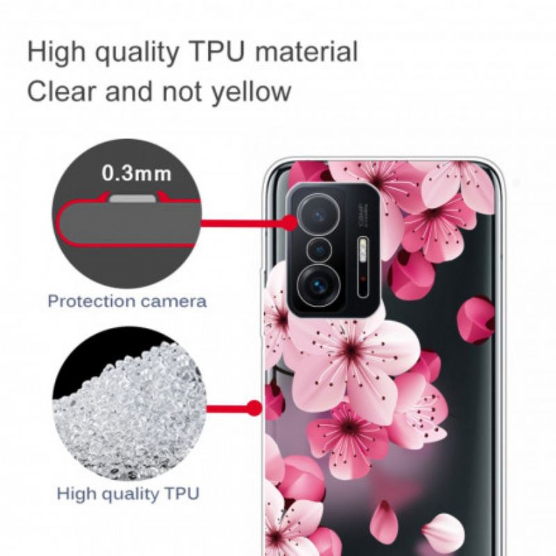 Mobilcover Xiaomi 11T / 11T Pro Premium Blomster