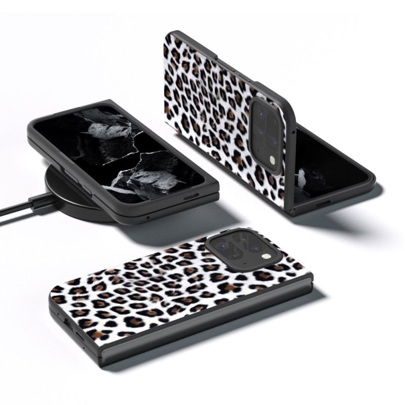 Cover Google Pixel 9 Pro Fold Telefon Etui Leopardmønster