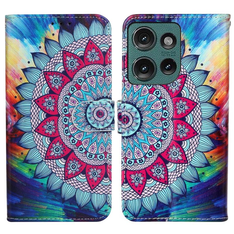 Flip Cover Motorola Edge 50 Premium Mandala